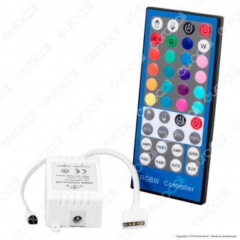 V-Tac Controller per Strisce LED RGBW con Telecomando 24 Tasti - SKU 3625