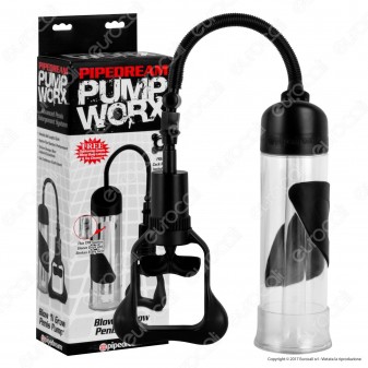 Pipedream Pump Worx Blow 'N Grow - Sviluppatore per il Pene a Pompa
