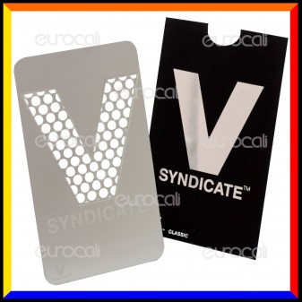 Grinder Card Formato Tessera Tritatabacco in Metallo - V Syndicate