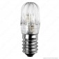 FAI Lampadina Votiva LED E14 0,96W Bulb Luce Colore Ambra 24V - mod. 5161