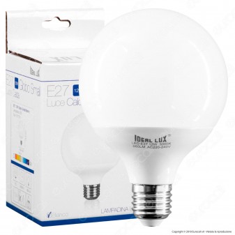 Ideal Lux Lampadina LED E27 12W Globo G95
