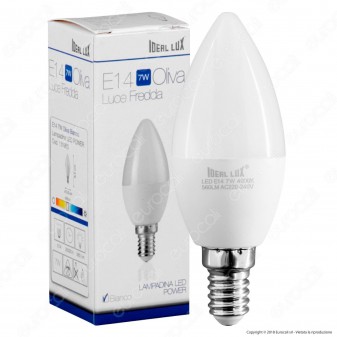 Ideal Lux Lampadina LED E14 7W Candela
