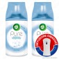 2 Ricariche Air Wick Pure Soffice Cotone + Diffusore Freshmatic Autospray