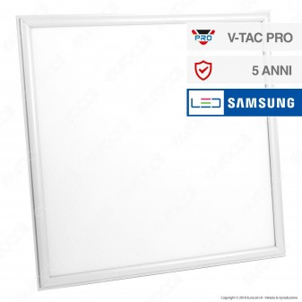 V-Tac VT-645 Pannello LED Chip Samsung 60x60 45W SMD con Driver - SKU 632 / 633 / 634