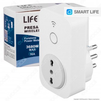 Life Presa Wirless Smart Life Wi-Fi Spina 16A 2P+T