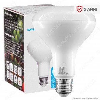 Daylight Lampadina LED E27 PAR LAMP 12W per Coltivazione Indoor Vegetativa - mod. 700194.00A 