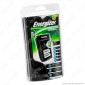 Energizer Accu Recharge Caricabatterie Universale per Pile AA / AAA / C / D / 9V