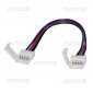 Connettore Flessibile per Strisce LED Multicolore RGB 5050 Clip 4 Pin - SKU 3502