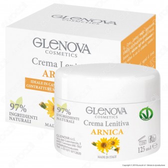 Glenova Cosmetics Crema Lenitiva all'Arnica - Barattolo da 125ml
