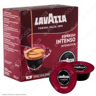 36 Capsule Caffè Lavazza Espresso Intenso - Cialde Originali Lavazza A Modo Mio