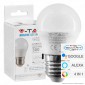 V-Tac Smart VT-5124 Lampadina LED Wi-Fi E27 4,5W MiniGlobo G45 RGB+W 4in1 Dimmerabile - SKU 2755
