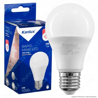 Kanlux RAPID Maxx Lampadina LED E27 12W Bulb A60  - mod.23282 / 23283