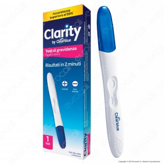 [EBAY] Clarity Test di gravidanza Facile e Veloce - Confezione da 1 Test