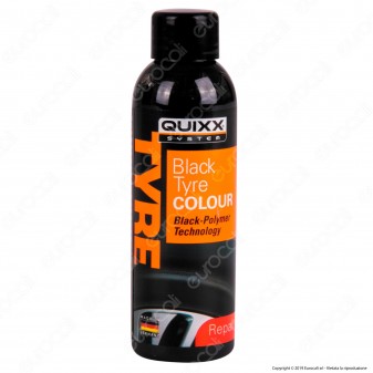 Quixx System Black Tyre Colour Colore Nero Gomme