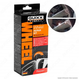 Quixx System Wheel Repair Kit Riparazione Cerchi in Lega per Auto