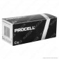 Procell Duracell Industrial Alcaline Mezzatorcia C - Box 10 Batterie