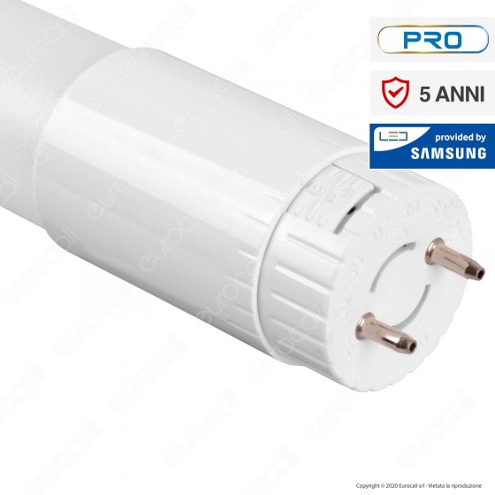 V-Tac PRO VT-061 SMD Tubo LED Nano Plastic T8 G13 10W Chip Samsung Lampadina 60cm - SKU 650 / 651 / 652