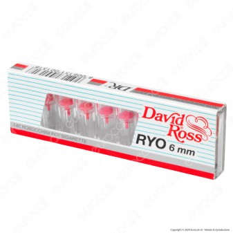 David Ross Microbocchini Ryo 6mm - Box 24 Blister da 10