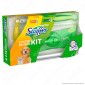 Swiffer Kit Limited Edition Scopa con 8 panni catturapolvere e Manico Duster con 1 Piumino