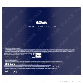 Gillette Styler Set Regalo Con Styler E Gel Da Barba Fusion5 Sensitive