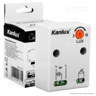 Kanlux AZ-10A Sensore Crepuscolare Universale per Lampadine 