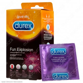 Durex Fun Explosion - Scatola da 18 Profilattici