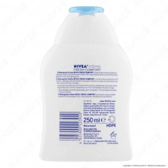 Nivea Detergente Intimo Fresh Comfort - 250 ml