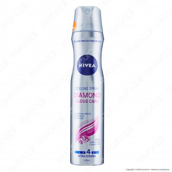 Nivea Diamond Gloss Care Styling Spray - Flacone da 250ml