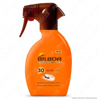 Bilboa Spry Coconut Beauty Protezione Alta SPF30 - Flacone da 250ml