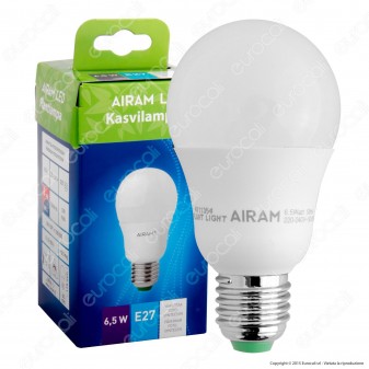 Bot Lighting Airam Lampadina LED E27 6,5W Bulb A60 Per la Crescita delle Piante