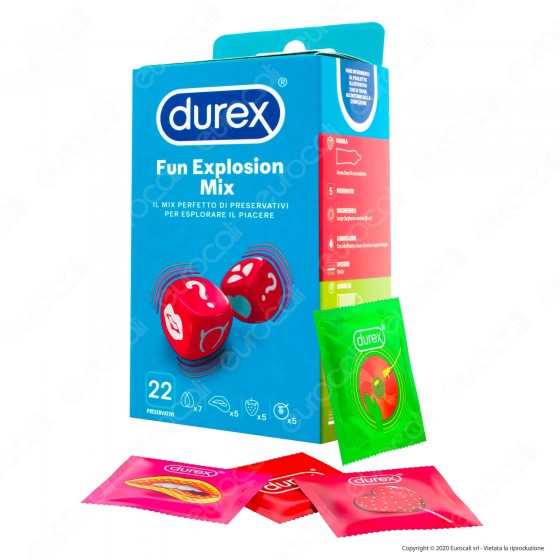Preservativi Durex Fun Explosion