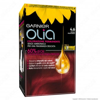 Garnier Olia Tinta per Capelli 4.6 Rosso Profondo Senza Ammoniaca