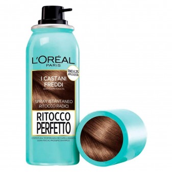 L'Oréal Paris Ritocco Perfetto Spray per Capelli Bianchi Colore Castano Freddo