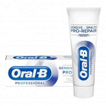 Oral-B Pro Repair Gengive e Denti Dentifricio Sbiancante Delicato con Tecnologia Active Repair
