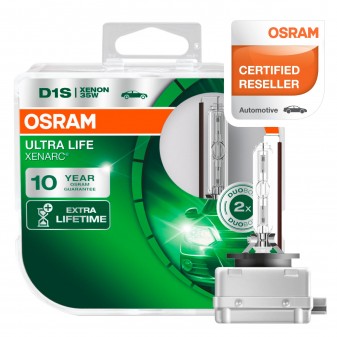 Osram Ultra Life Xenarc Fari Xeno 35W - 2 Lampadine D1S