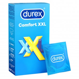 Preservativi Durex Comfort XXL - Scatola da 6 pezzi