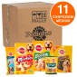 Pedigree Kit Snack e Biscotti Misti per Cani di Taglia Media - Scatola con 11 Confezioni