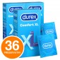 Preservativi Durex Comfort XL Extra Large Extra Lubrificati - 36 Profilattici