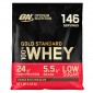 Optimum Nutrition Gold Standard 100% Whey Proteine Isolate Polvere con Aminoacidi Doppio Cioccolato - Busta da 4,53kg
