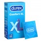 Preservativi Durex Comfort XL Taglia Extra Large con Forma Easy On - Confezione da 12 Profilattici