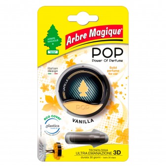 Arbre Magique Pop Profumatore Solido per Auto Fragranza Vanilla Lunga Durata