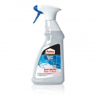 Pattex Bagno Sano Anti Muffa Detergente Spray - Flacone da 500ml
