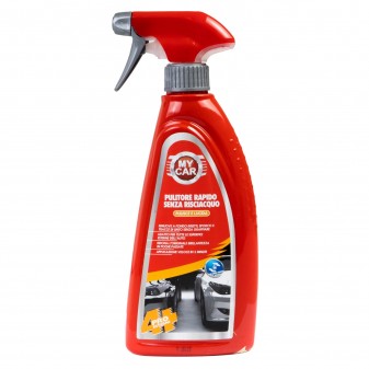 My Car Pulitore Rapido Spray Senza Risciacquo per Interni ed Esterni - Flacone da 375 ml