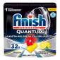 Finish Powerball Quantum Ultimate al Limone per Lavastoviglie - 32 Pastiglie