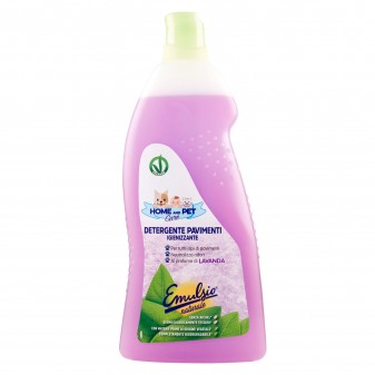 Emulsio Naturale Home and Pet Care Detergente Pavimenti Igienizzante e Biodegradabile alla Lavanda - Flacone da 1000ml