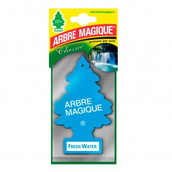 Arbre Magique Classic Profumatore Solido per Auto Fragranza Fresh Water Lunga Durata