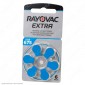 Rayovac Extra Misura 675 - Blister 6 Batterie per Protesi Acustiche