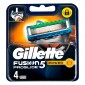 Gillette Fusion Proglide Power Lamette per Rasoio da Uomo - Confezione da 4 Ricariche